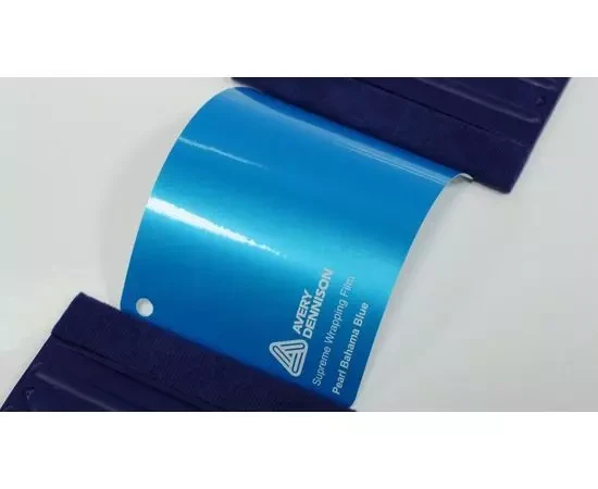 Перламутровая виниловая пленка цвета багамский синий AVERY SUPREME PEARL BAHAMA BLUE