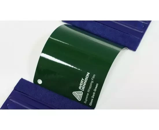 Глянцевая темно-зеленая виниловая пленка AVERY SUPREME GLOSS DARK GREEN
