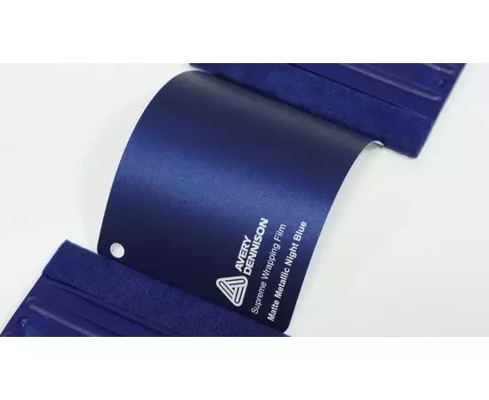 Матовая виниловая пленка AVERY SUPREME MATTE METALLIC NIGHT BLUE Матовая виниловая пленка AVERY SUPREME MATTE METALLIC NIGHT BLUE