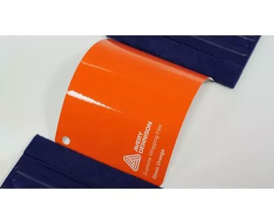Глянцевая оранжевая виниловая пленка AVERY SUPREME GLOSS ORANGE