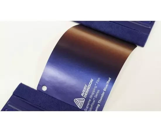 Виниловая пленка AVERY SUPREME ROARING THUNDER BLUE-RED Виниловая пленка AVERY SUPREME ROARING THUNDER BLUE-RED